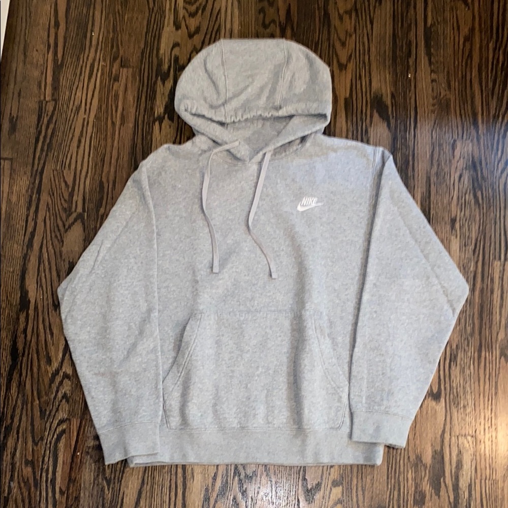 Nike Men's Gray Hoodie